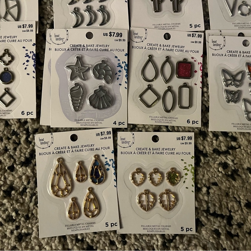 Assorted Jewelry Making Charms Set - Picture 3 of 3